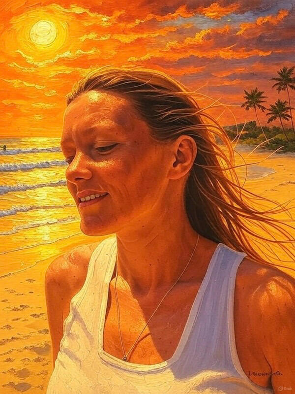 Andre J de Saint Phalle - Sahara Dust - Thea Ramsey - Windsurfing Antigua